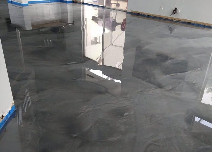 commercial metallic epoxy floor contrcator