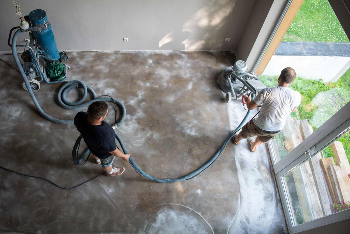 Solid Epoxy Flooring for commercial and residential projects in South Florida